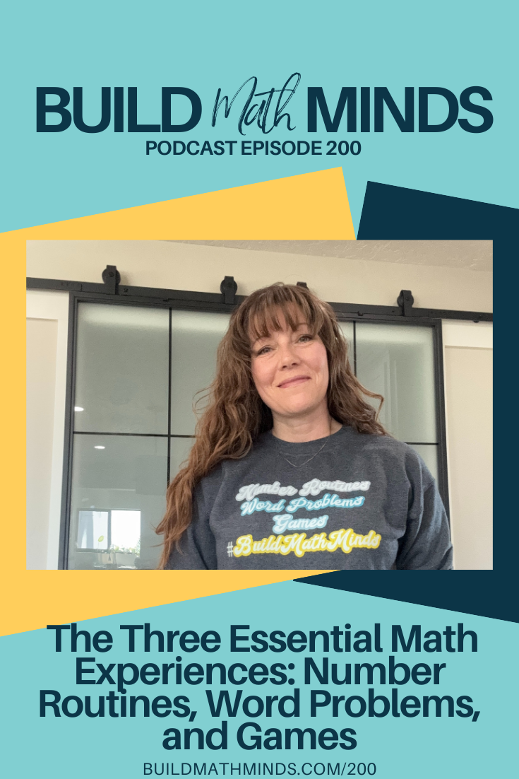 As you start off the school year, I want you to keep in mind what is really important as we're trying to teach mathematics to our students. 