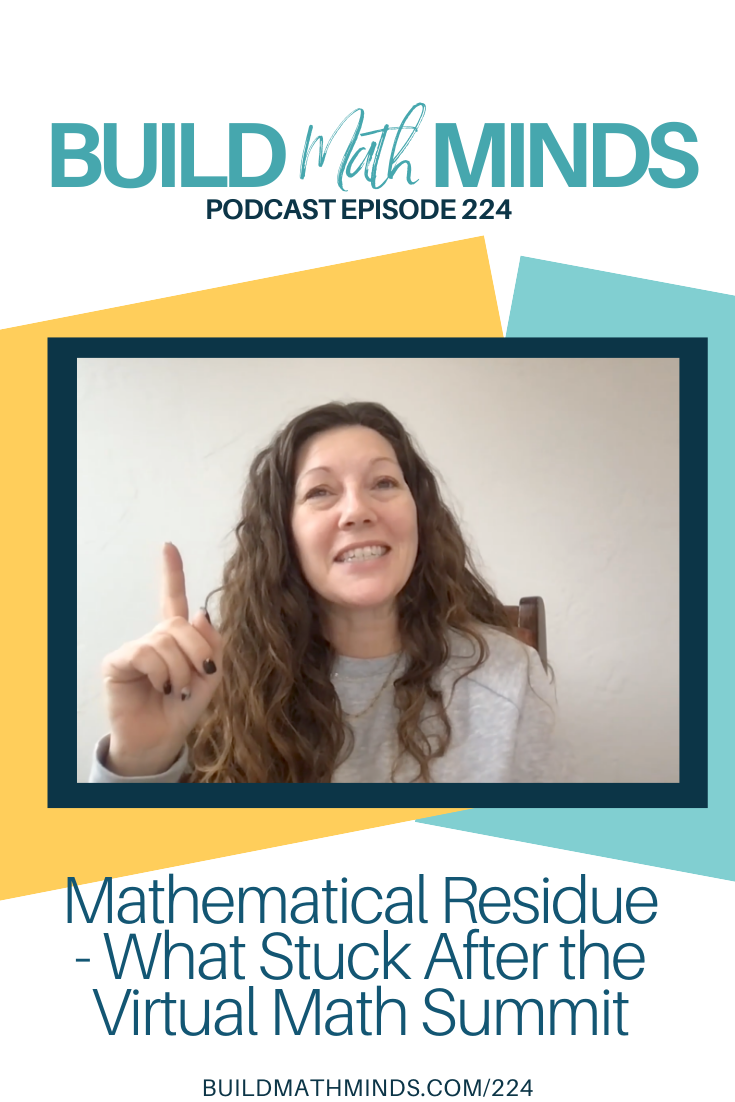 As you start off the school year, I want you to keep in mind what is really important as we're trying to teach mathematics to our students. 